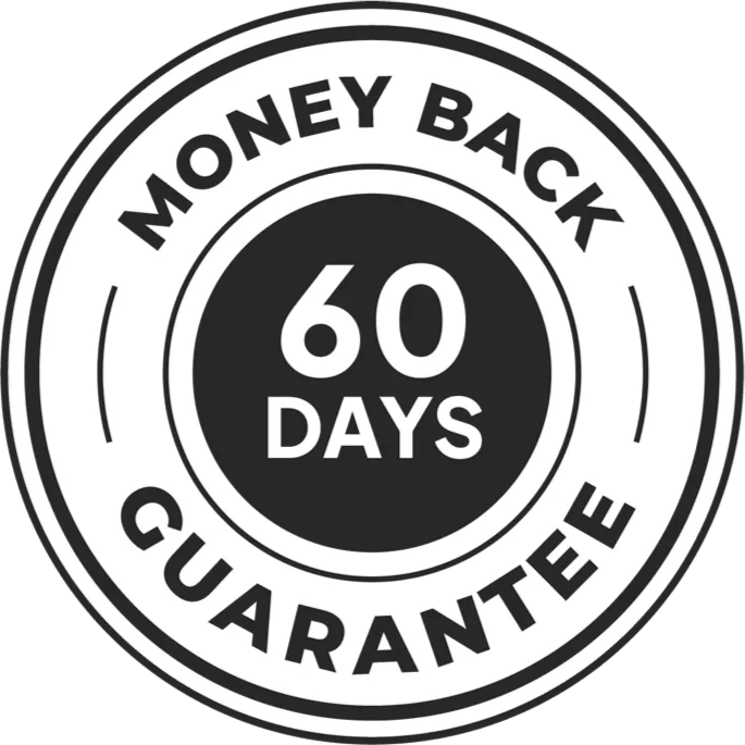 Flush Factor Plus 60 Days Money Back Guarantee 