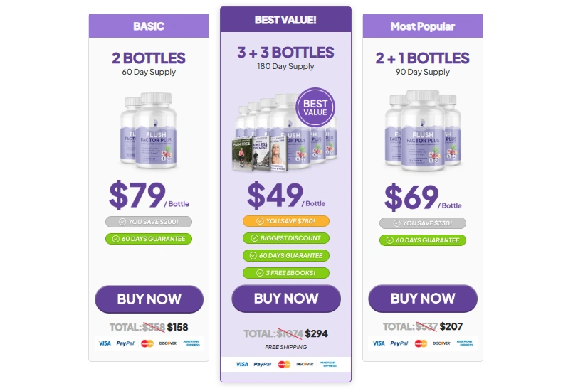 Flush Factor Plus Offer